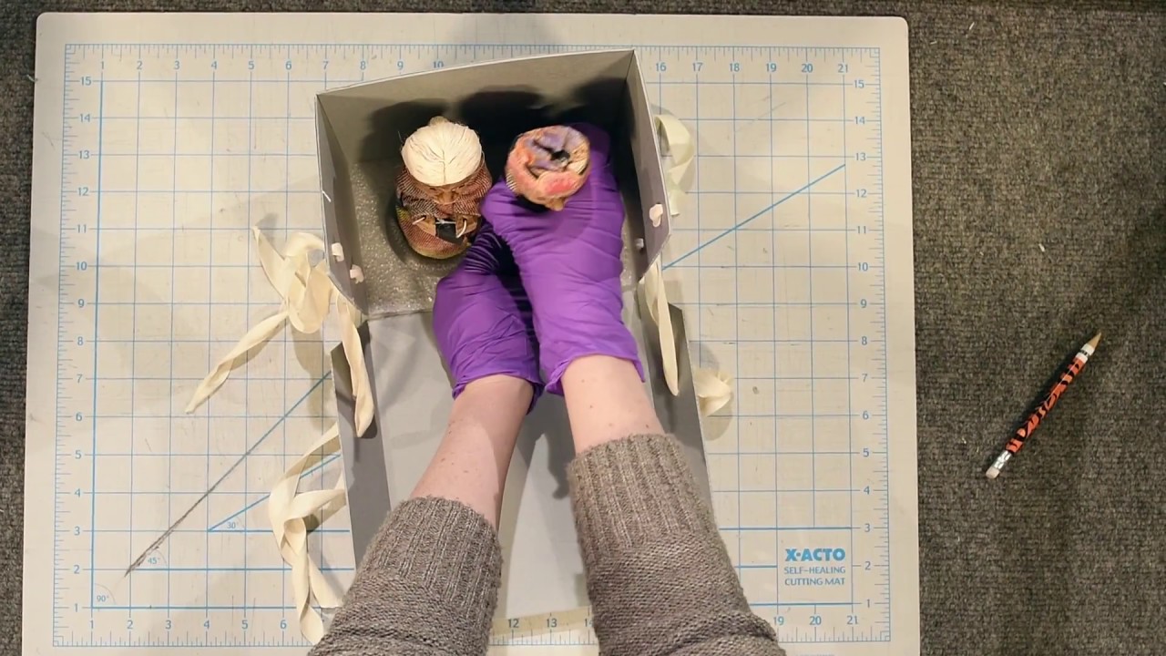 Pick Museum of Anthropology Museum Box with Drop Front Lid Tutorial