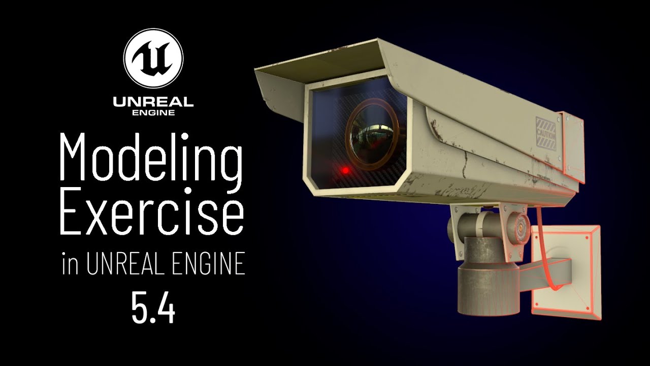 Серия #UE5: Упражнение по моделированию в UNREAL Engine 5.4