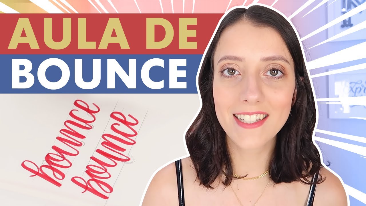 COMO FAZER BOUNCE LETTERING | Marina Viabone