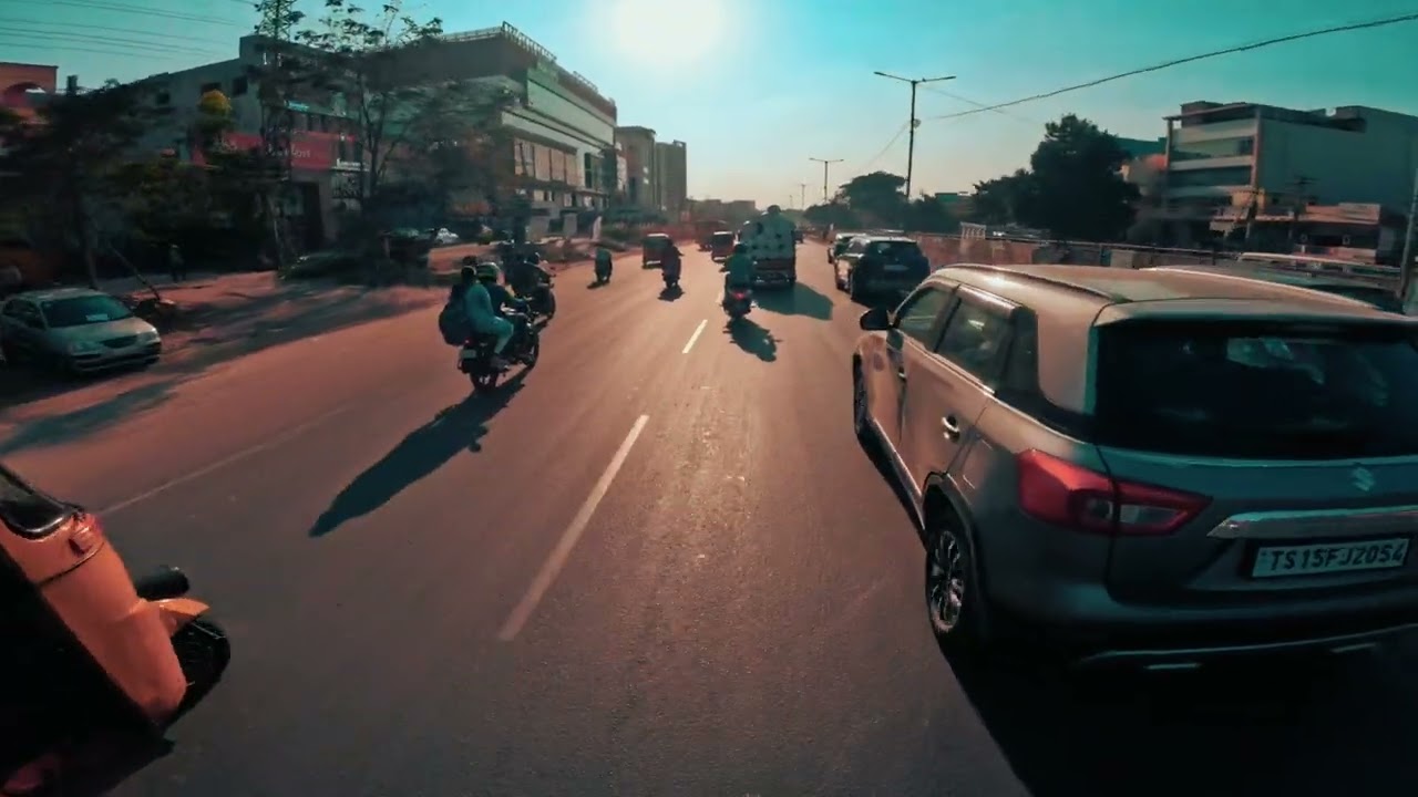 Miyapur to Madeenaguda during return commute | Cycle To Work - Week 120 - Day 1