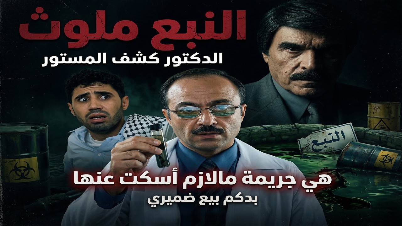 فيلم مرايا قصص وحكايا | عم يشربوا الناس من نبع ملوث الدكتور قدر  يكشف اللعبة فضحهم | ياسر العظمة