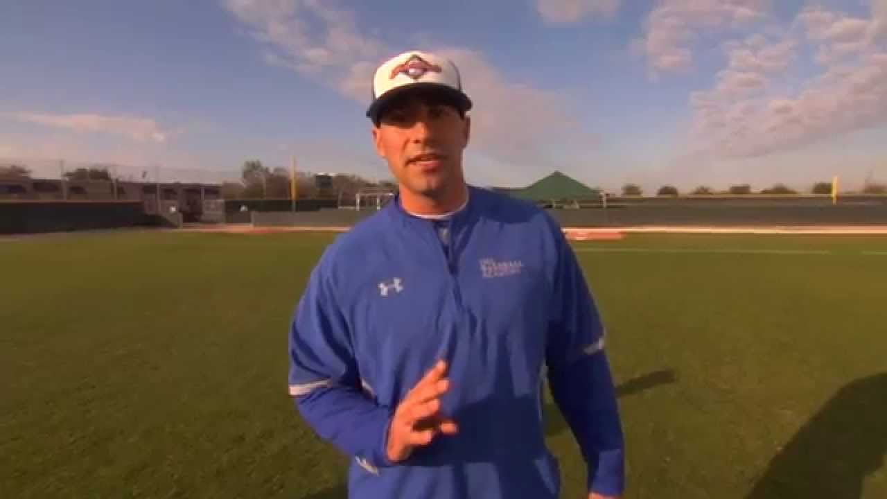 Outfielder Drills - Receiving and Throwing as an Outfielder Series by IMG Academy baseball (1 of 4)