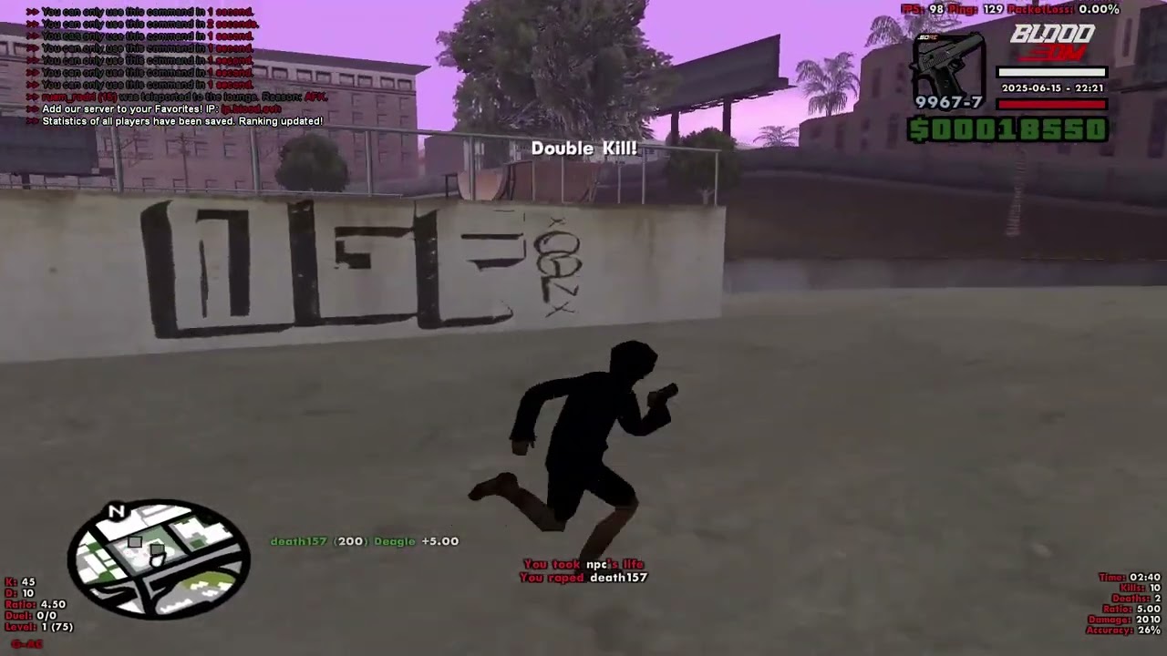 GTA PARA DM (Blood, glow...) [updated link in desc]