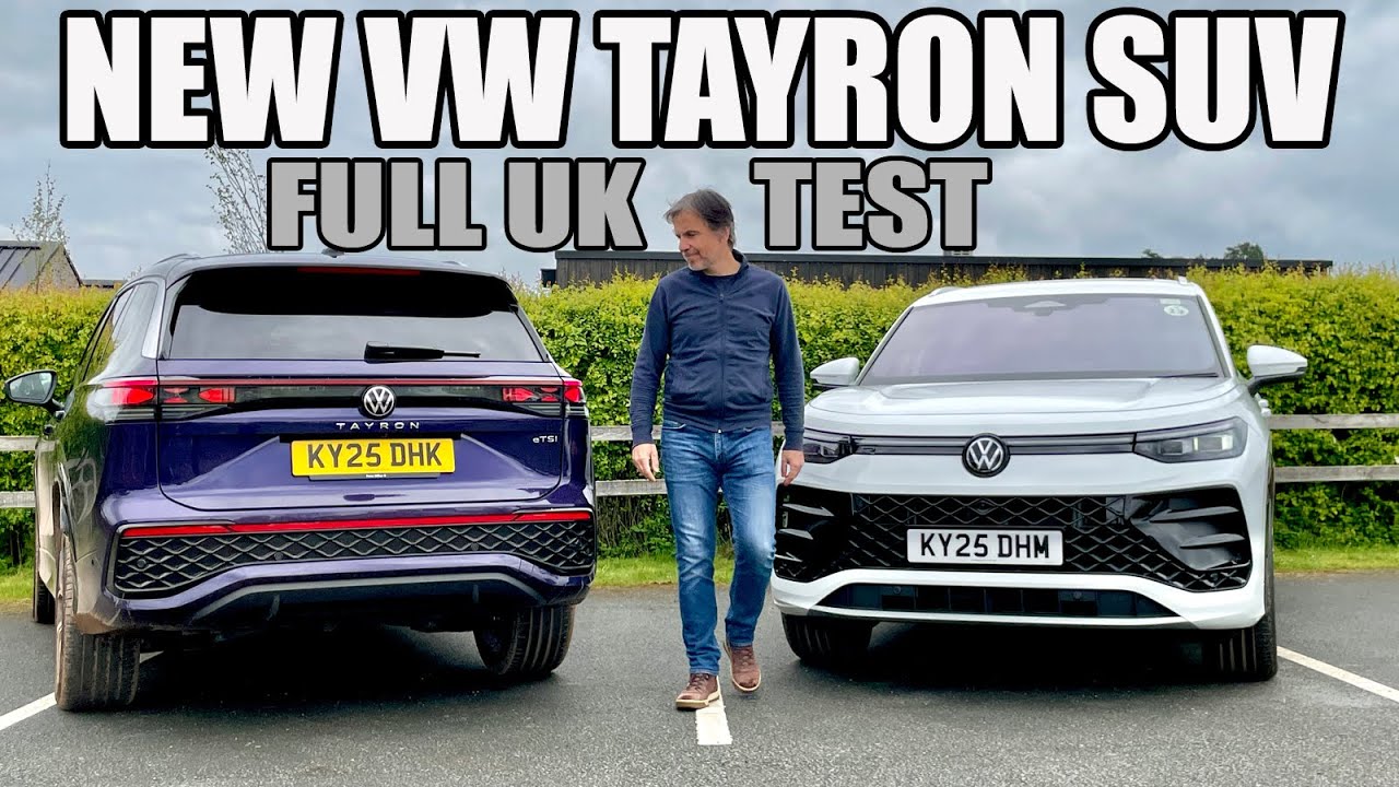 BETTER THAN A TIGUAN? NEW VW TAYRON SUV FULL UK TEST