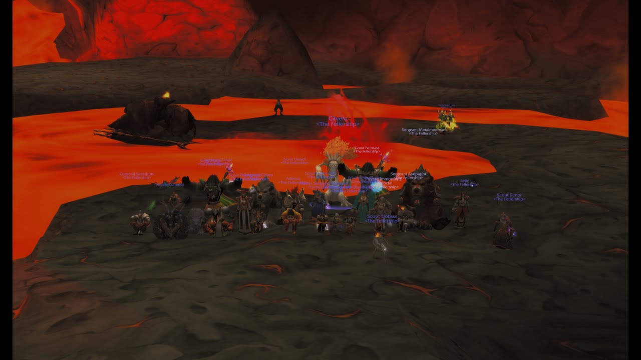 Mojo & Rag Downed! The Fellership's First Molten Core Clear (Ambershire, Turtle WoW)
