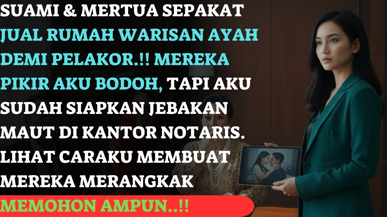 RUMAHKU HAMPIR DIJUAL DEMI PELAKOR — SUAMI & MERTUA TAK TAHU AKU SUDAH SIAPKAN RENCANA UNTUK...
