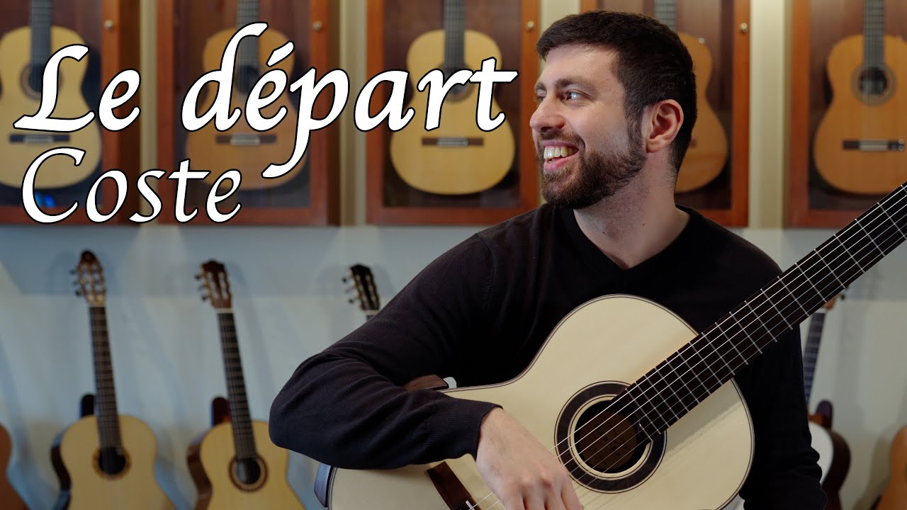 Le départ (excerpt) on a Hanika “New Century Lattice” Guitar