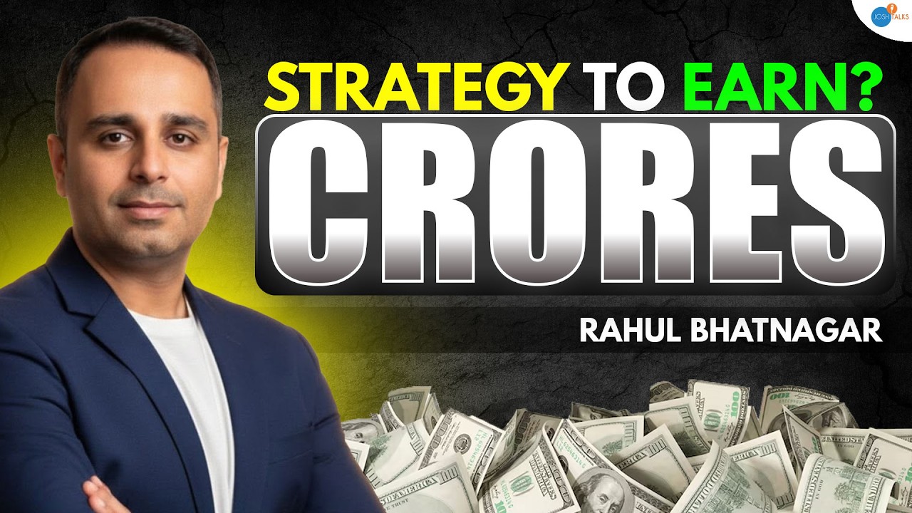 Earn Money By Learning High Income Skills With Zero Investment | Rahul Bhatnagar | Josh Talks