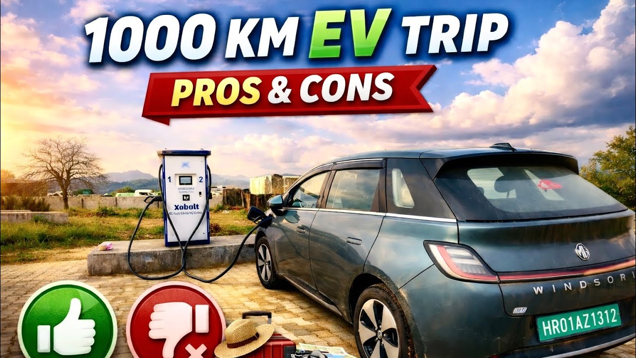 EV leke fas jaoge? 1000km journey ka honest review!