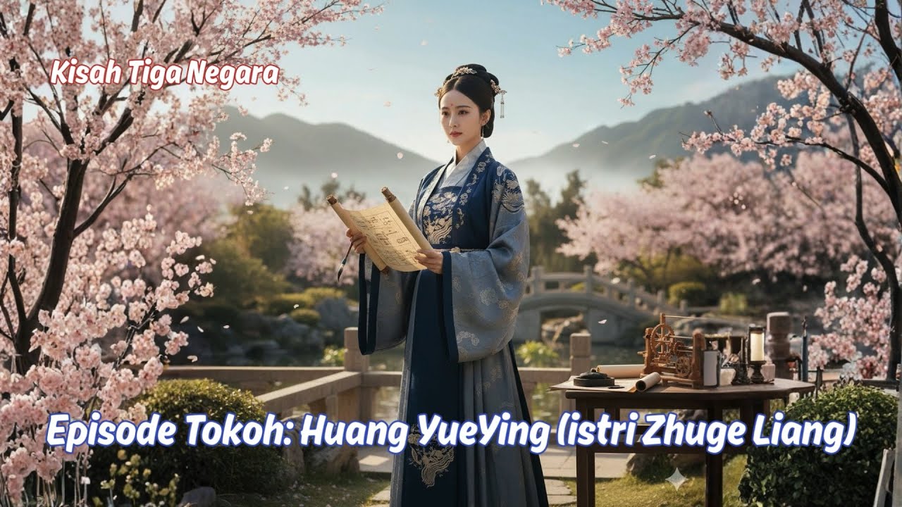 Kisah Tiga Negara - Tokoh: Huang Yueying (istri Zhuge Liang)