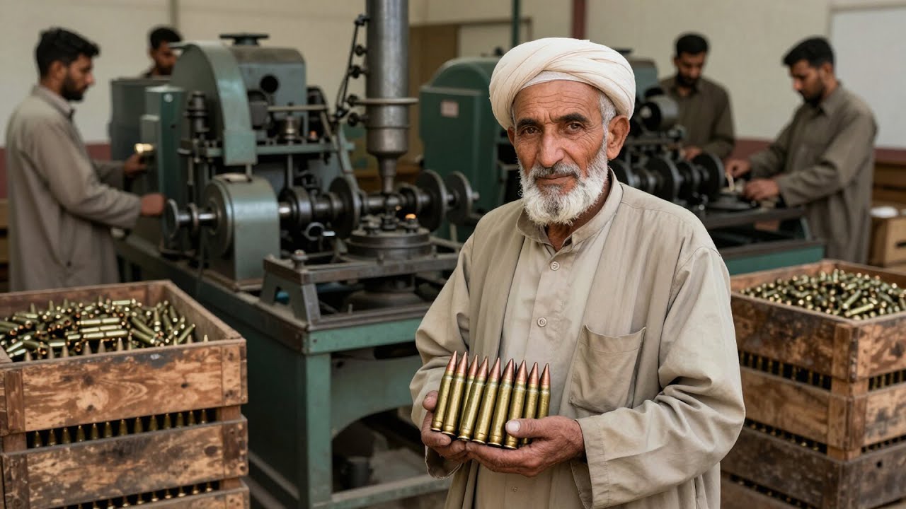 صنعت تولید مرمی یا فشنگ در افغانستان Cartridge production in Afghanistan