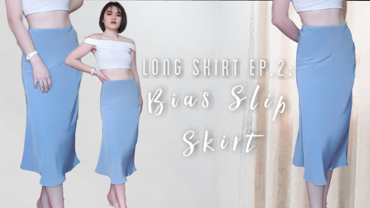 Long Skirt Ep. 2: DIY Bias Slip Skirt | Sonella Go