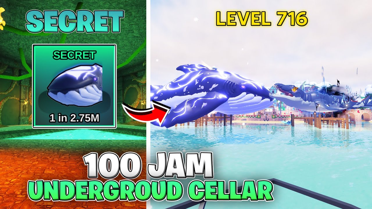 100 Hours of Fishing in the Underground Cellar to Get the Secret Ancient Whale Maxton!