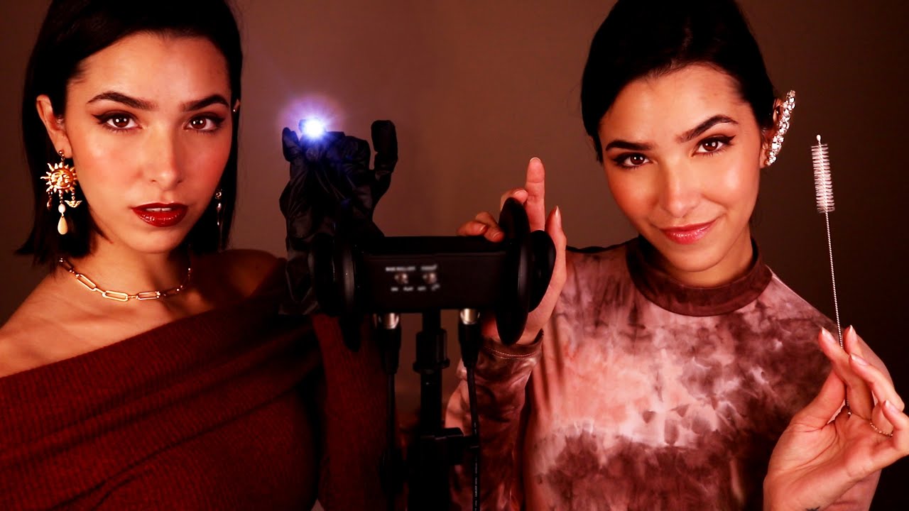 ASMR Twins Ear Cleaning👂