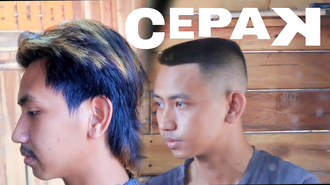 MESKI TANPA GUARD 1/2,POTONG RAMBUT PALING GAMPANG ADALAH CEPAK⁉️