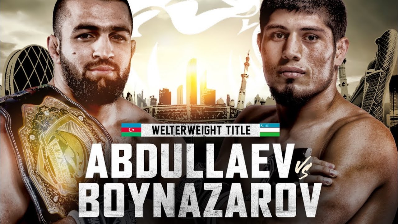 UAE WARRIORS 55 - 🇺🇿 KHOTAM BOYNAZAROV VS 🇦🇿 TAHIR ABDULLAEV