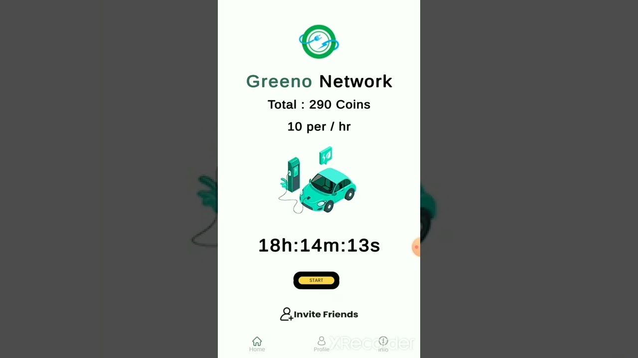 New Free Crypto Mining App Greeno Network #cryptoMining #crypto #cryptocurrency #greenoNetwork