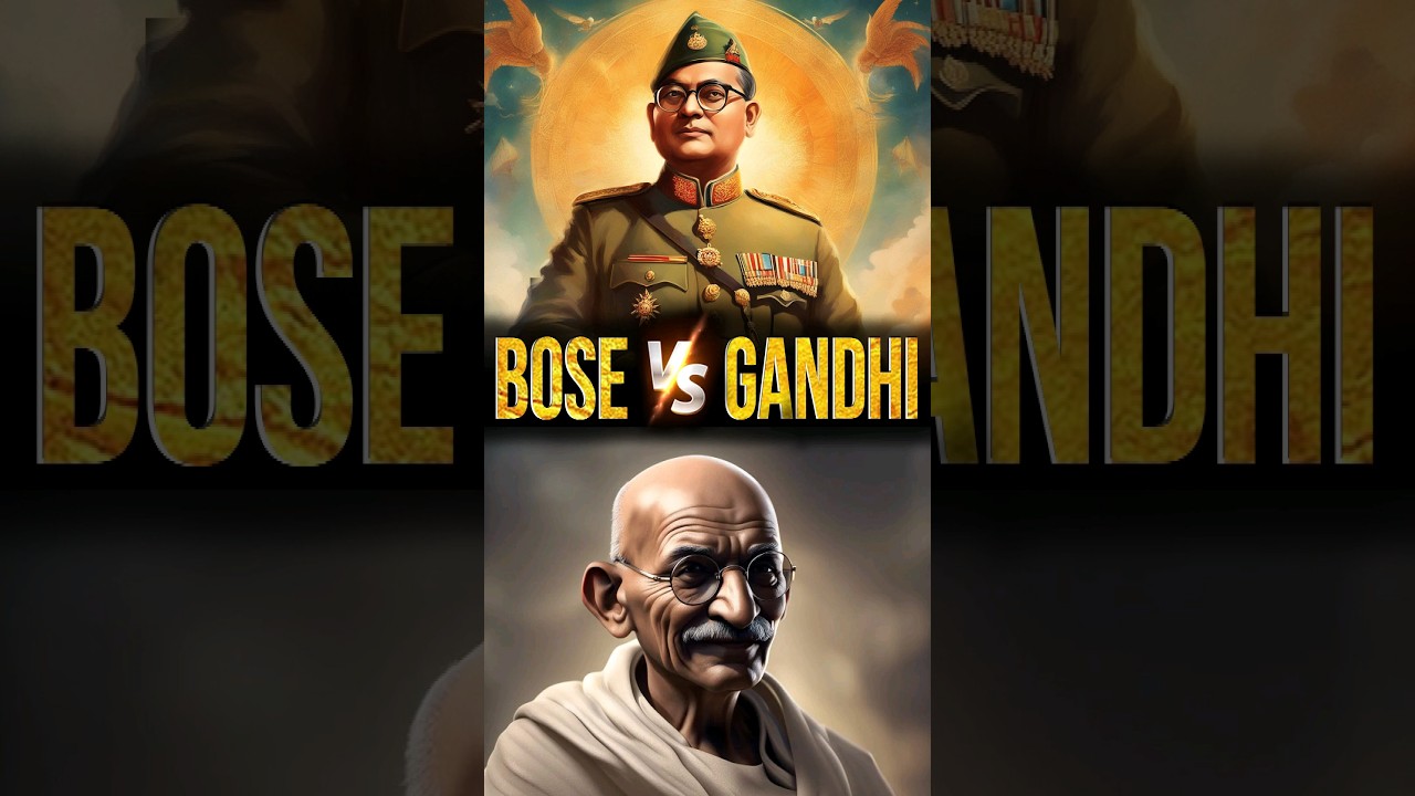 Subhash Chandra Bose vs Mahatma Gandhi