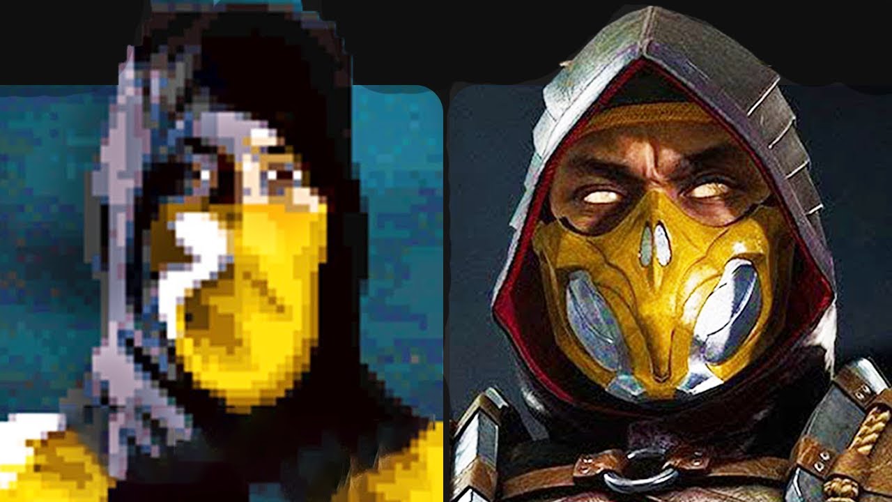 MORTAL KOMBAT SCORPION Evolution