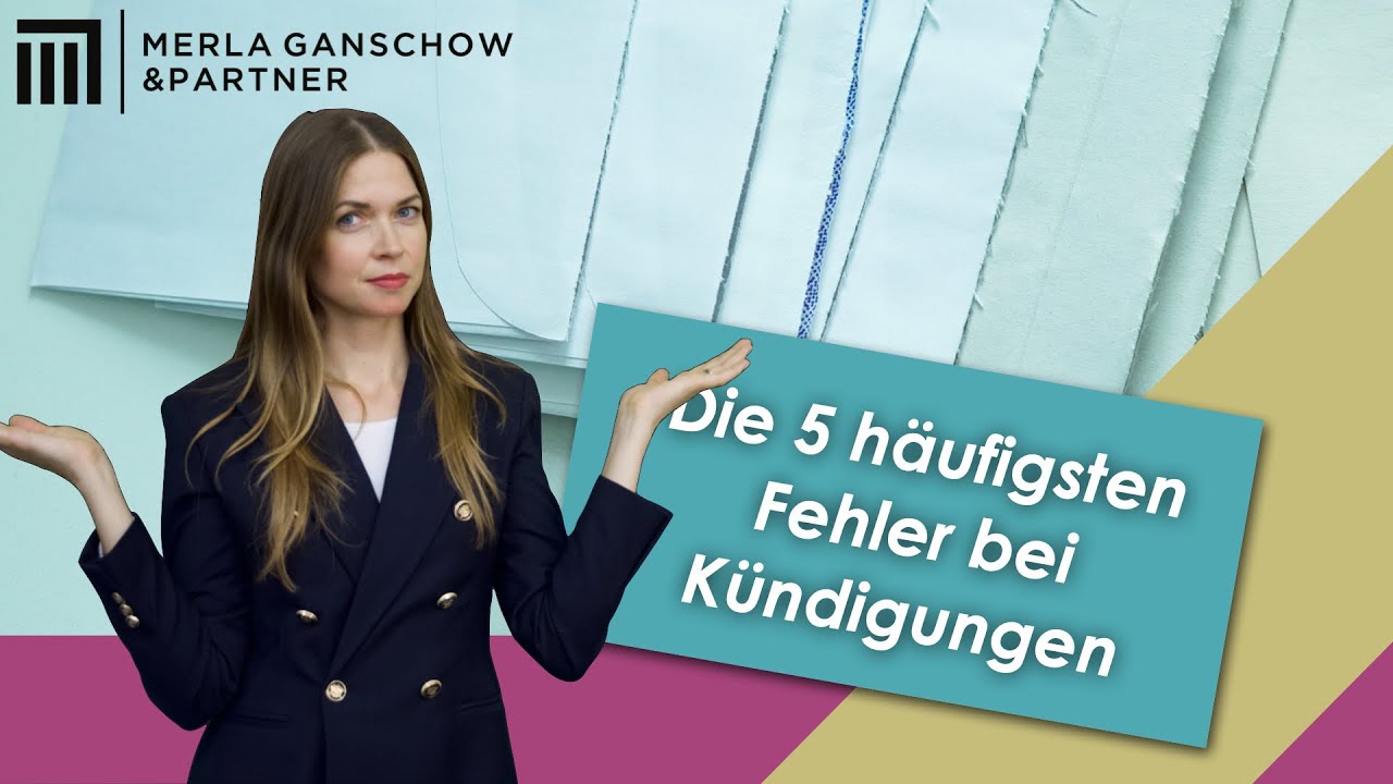 Kündigung- die häufigsten Fehler der Arbeitgeber
