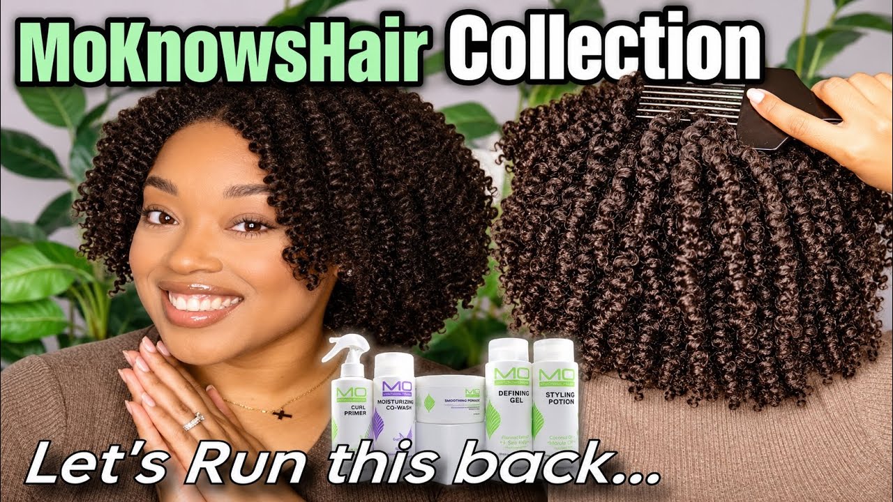 Beginner Friendly- Flat Twistout ft Mo Knows Hair #naturalhairstyles #type4hair #productreview
