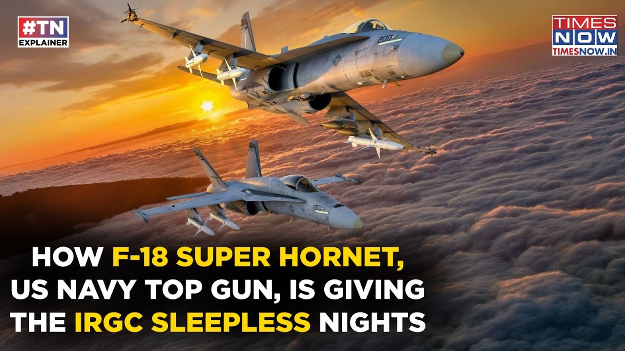 Iran Faces F-18 Super Hornet Fury, US Navy Fighter Fleet's Top Gun Spells Doom For Khamenei's IRGC