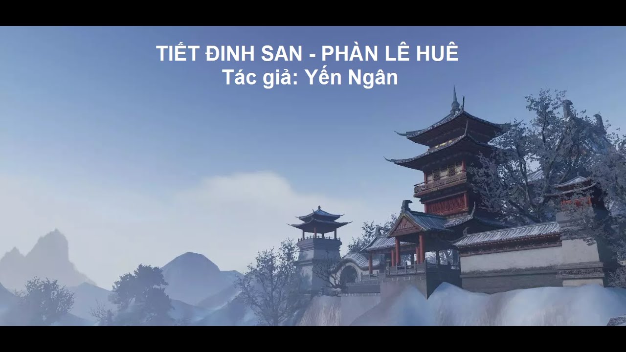Karaoke LK hồ quảng TIẾT ĐINH SAN - PHÀN LÊ HUÊ (TG: YẾN NGÂN)