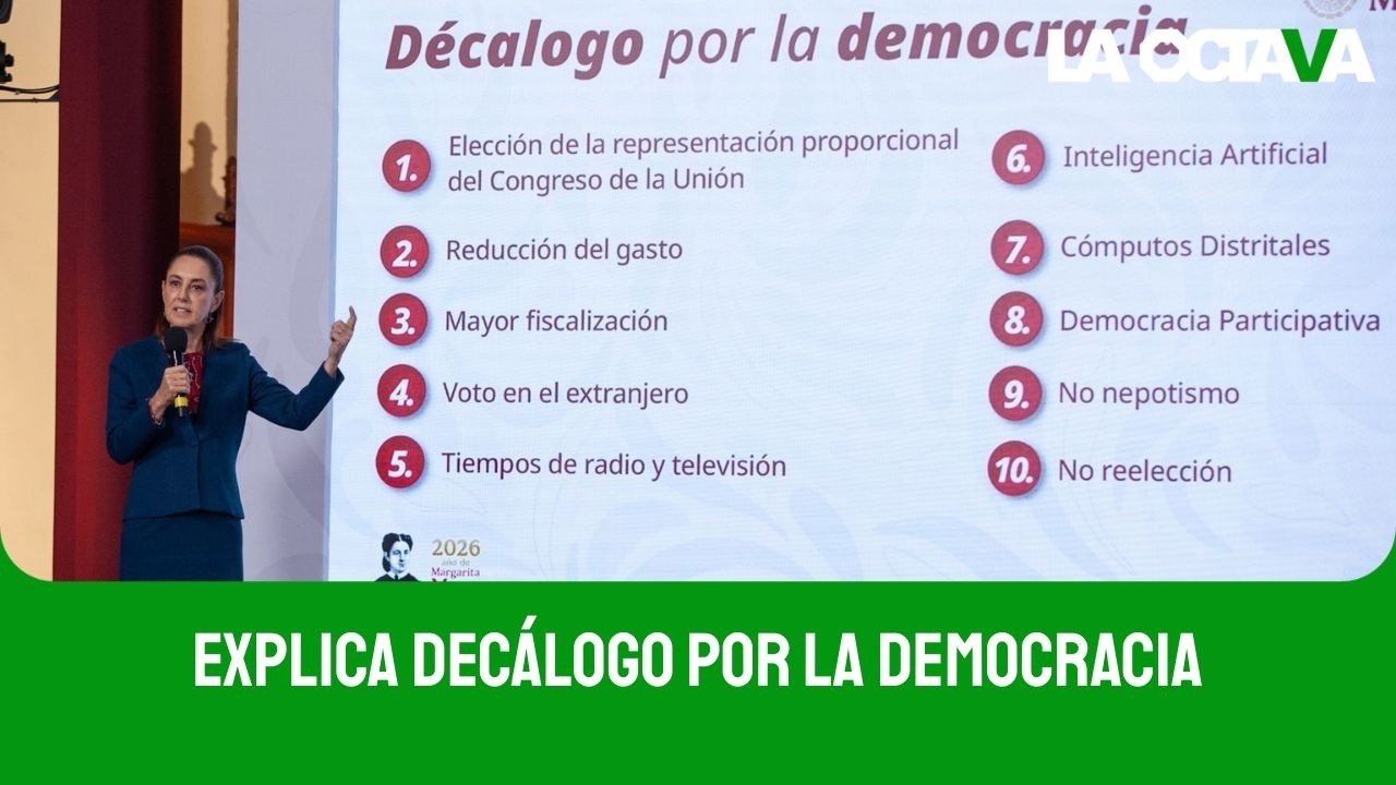 SHEINBAUM ALISTA PLAN B, en caso de RECHAZO a su REFORMA ELECTORAL