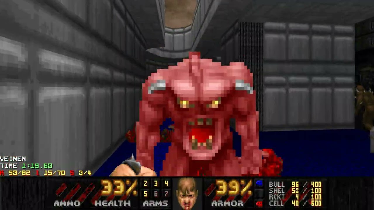 Doom: Sinergy - Ultra-Violence Max Speedruns