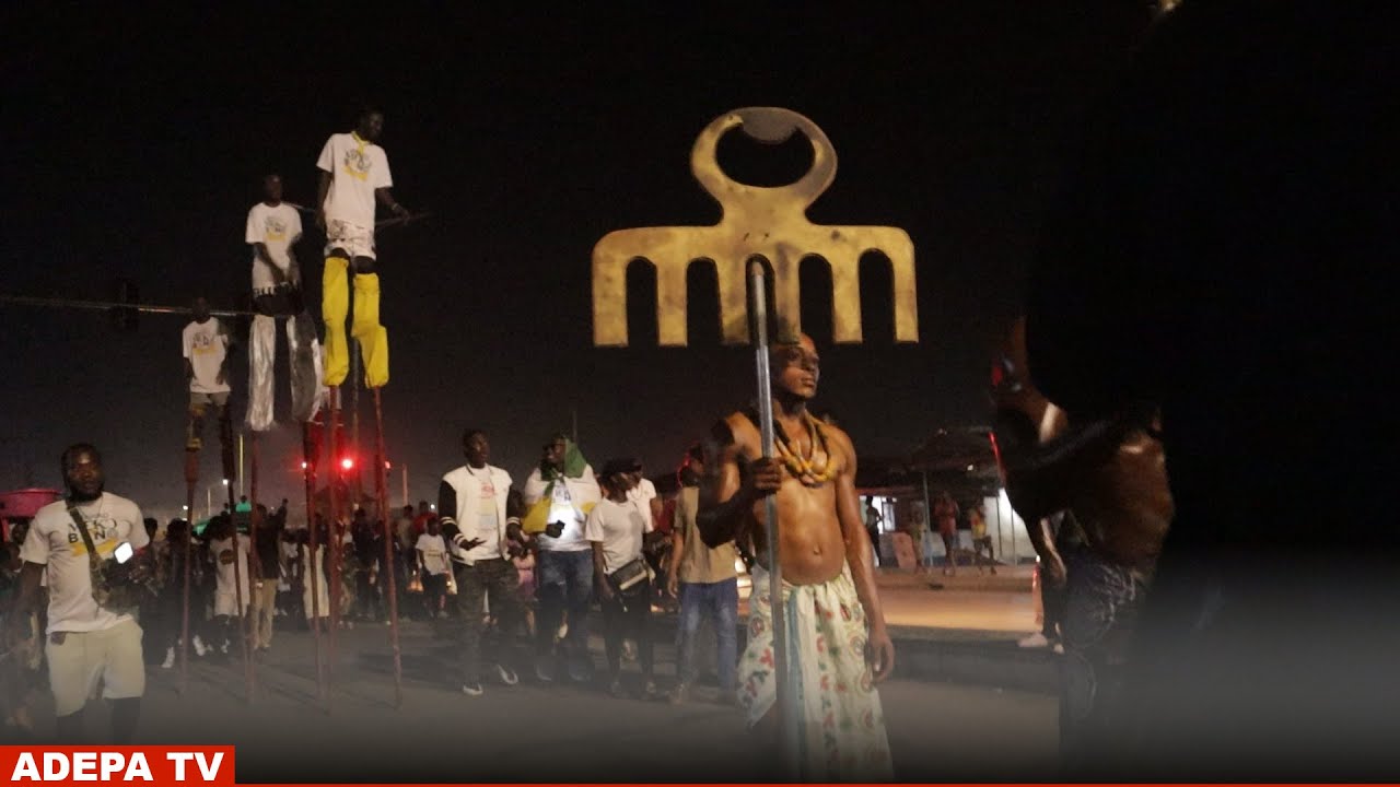 Watch Some Beautiful Scenes At M3ko Bono Festival Ongoing in Techiman