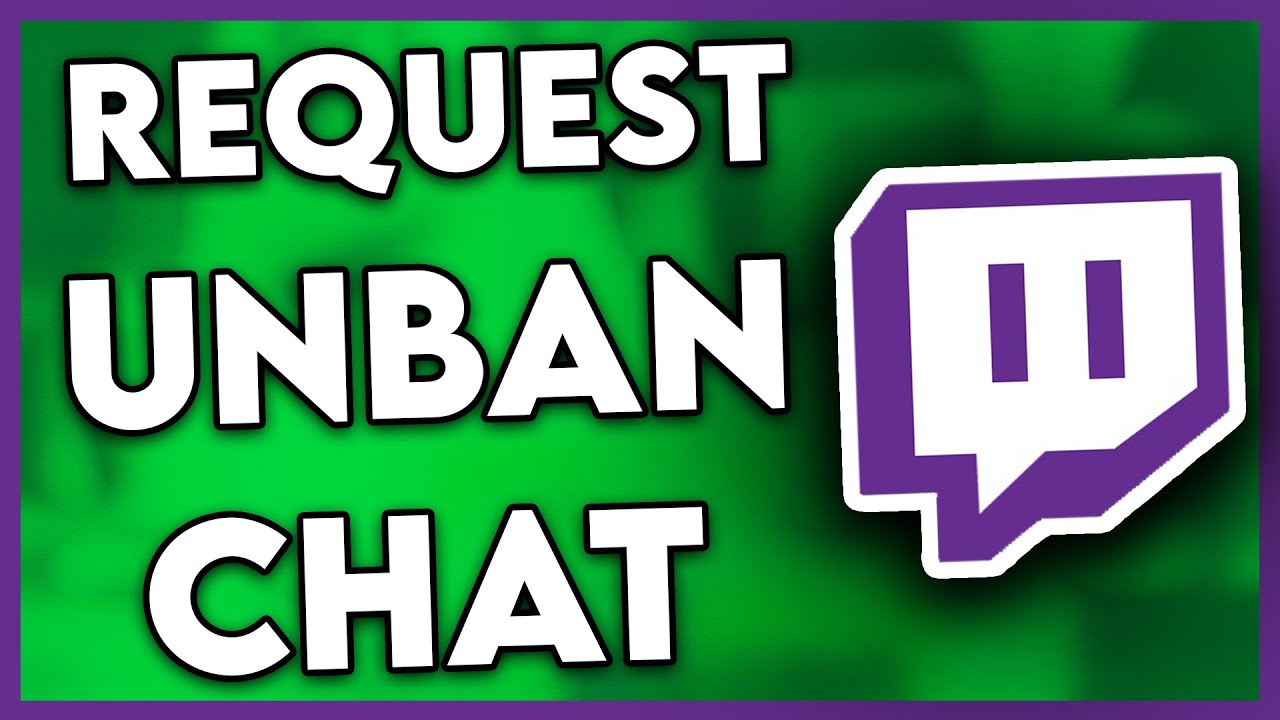 How to Request an Unban on Twitch Chat (2025)