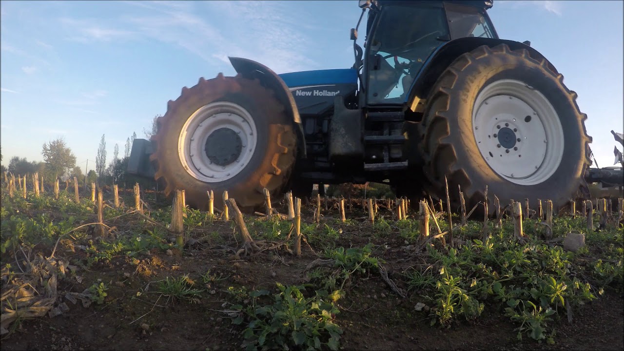 Labour & Semis de Blé 2018 | NEW HOLLAND TM155 & CASE MX125 | [GO PRO]