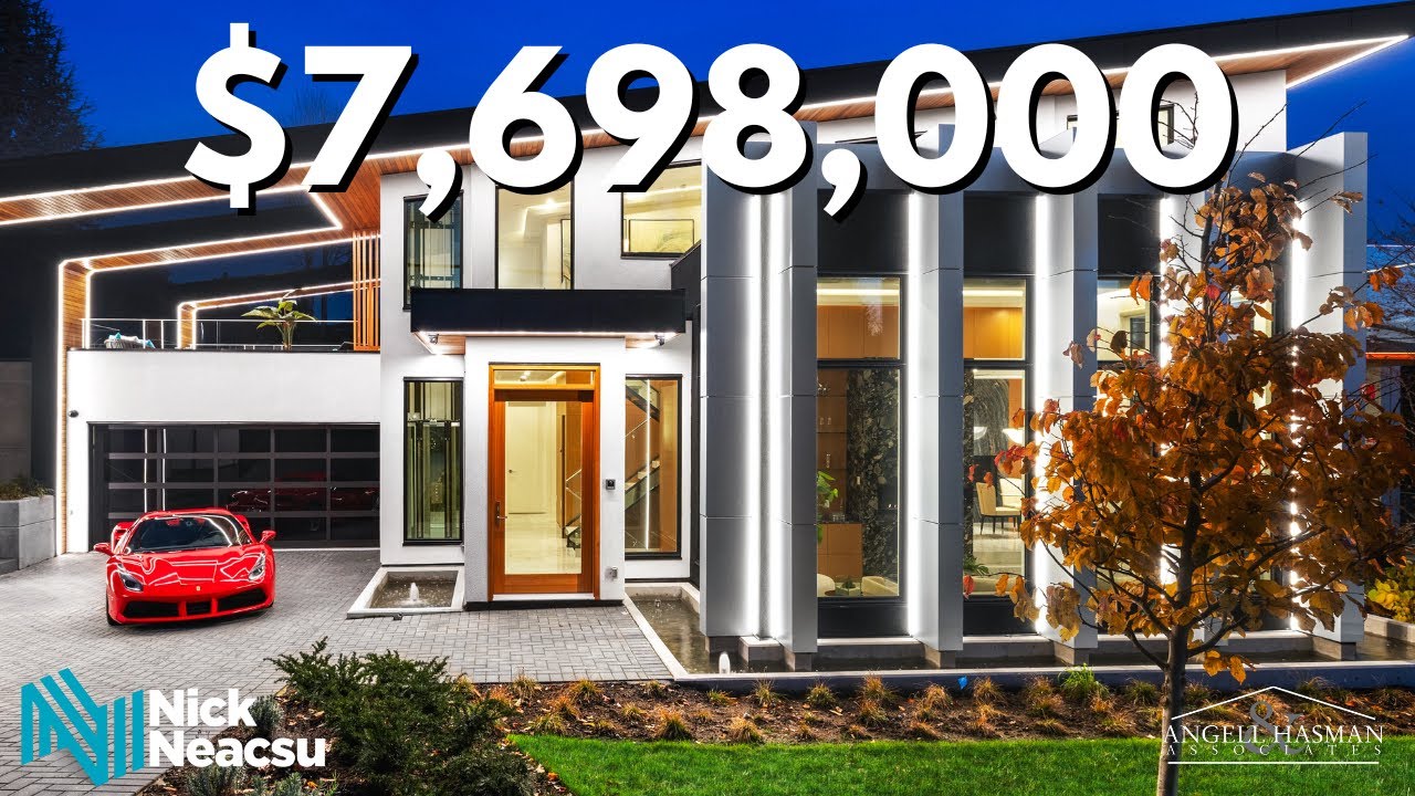 Inside a $7,698,000 Luxury West Vancouver Dundarave Modern Home