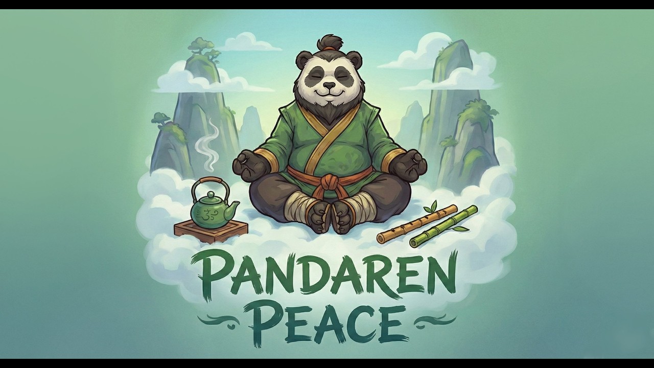 Misty Bamboo Forest 🐼 Cozy Fantasy Lofi | Study, Sleep & Yoga