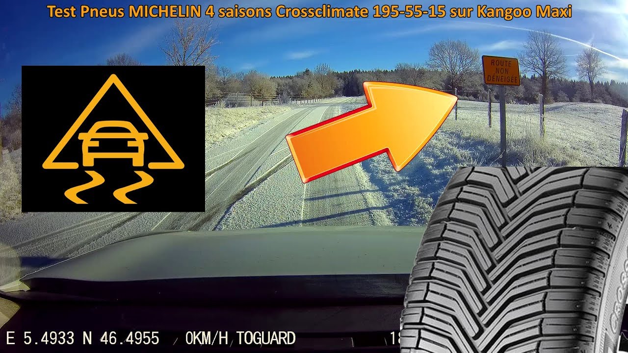 TEST Pneus MICHELIN CrossClimate+ 4 saisons en conditions réelles