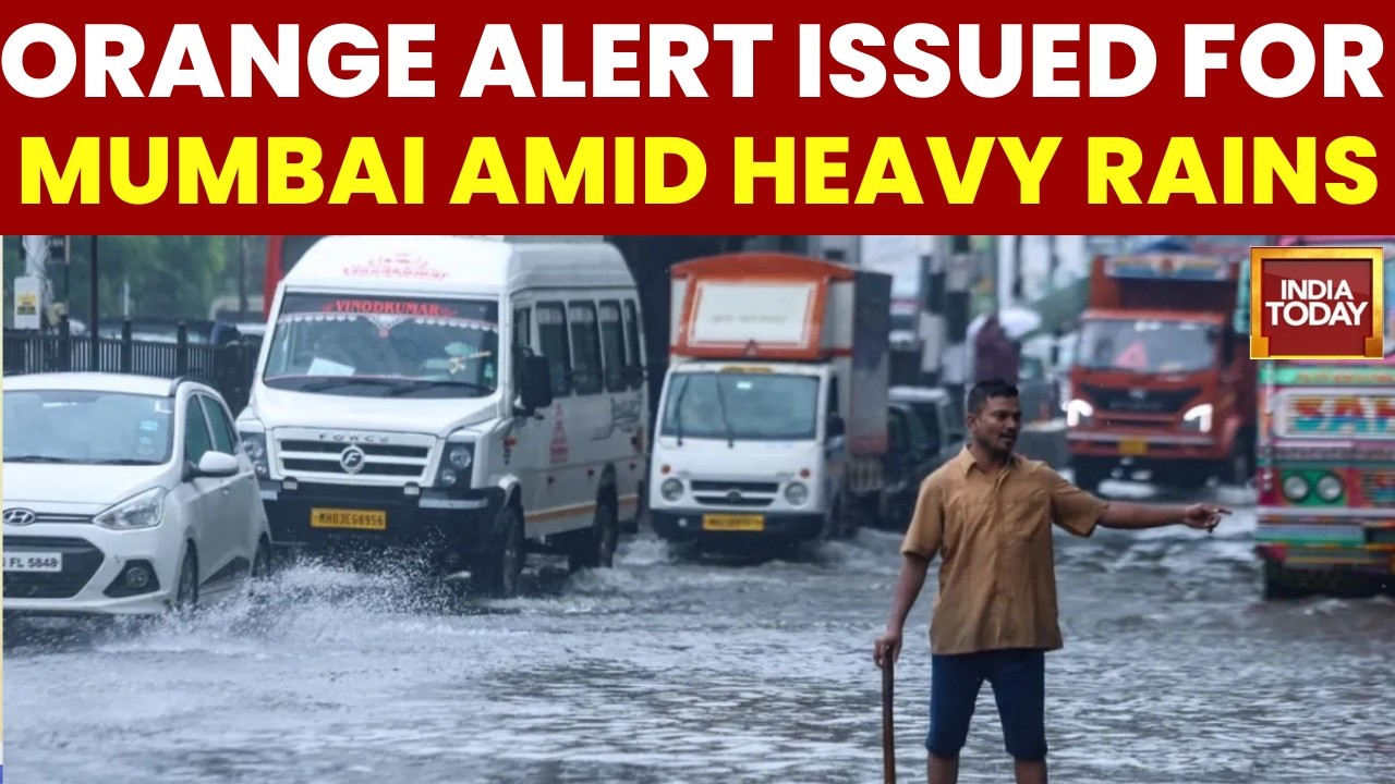 Heavy Rains Waterlog Mumbai, Shut Andheri Subway; Orange Alert Issued | India Today News