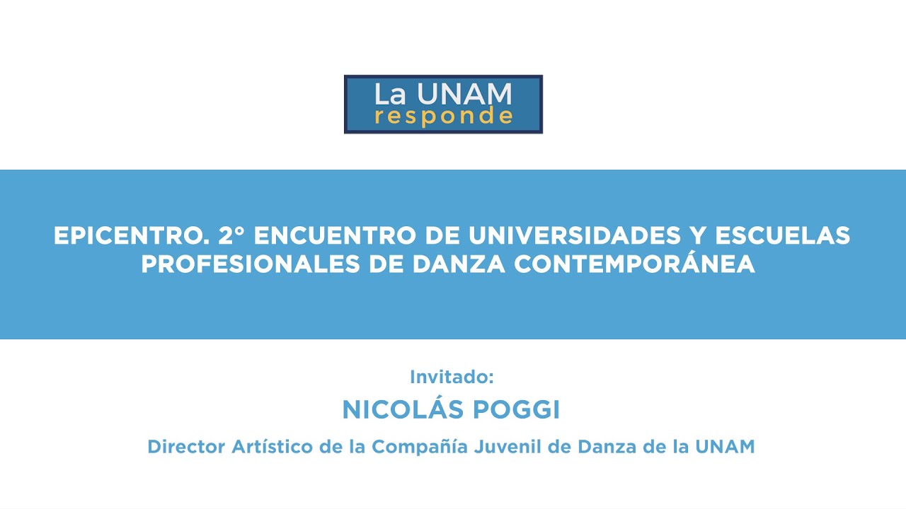 Epicentro. 2º Encuentro de universidades y escuelas profesionales de danza contemporánea. 1275