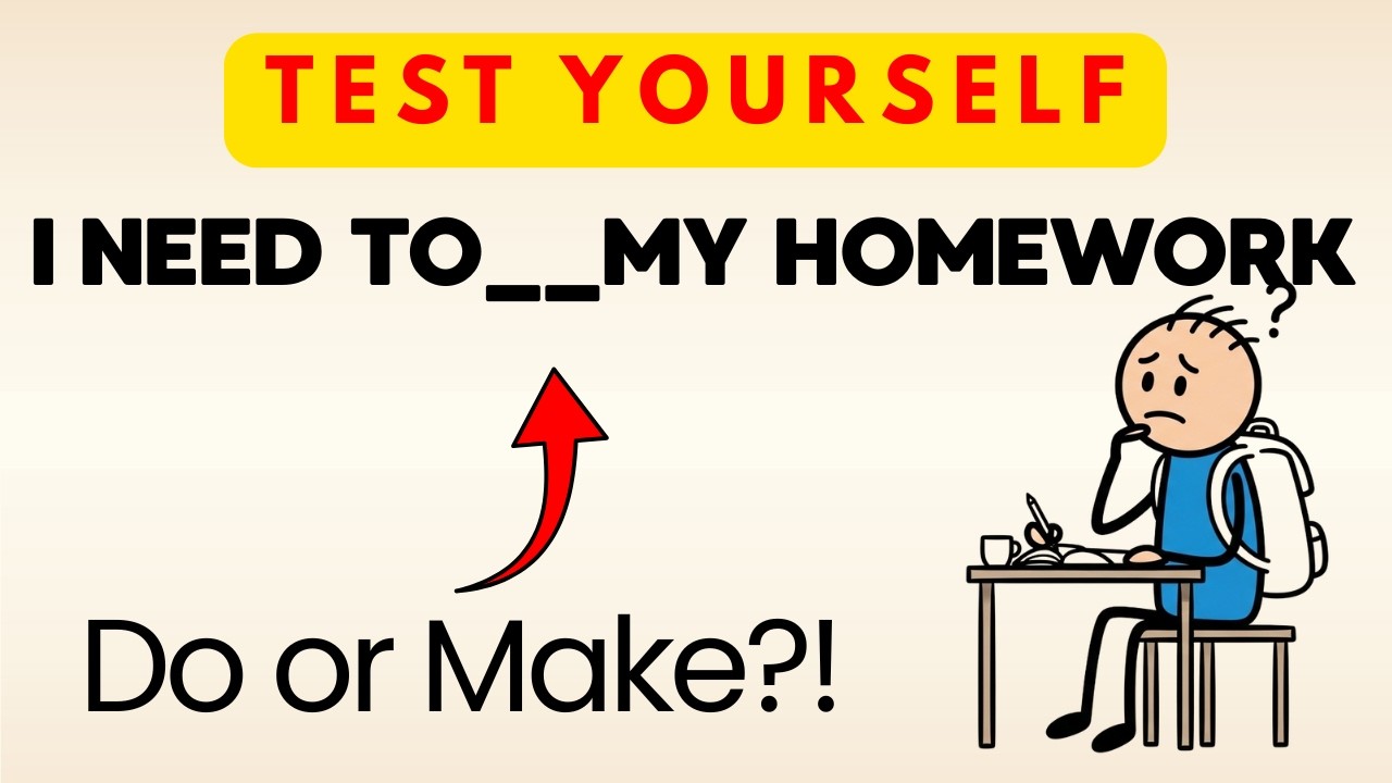 DO vs MAKE: Learn a Simple Trick and Never Forget It | 90% of Students Get This Wrong