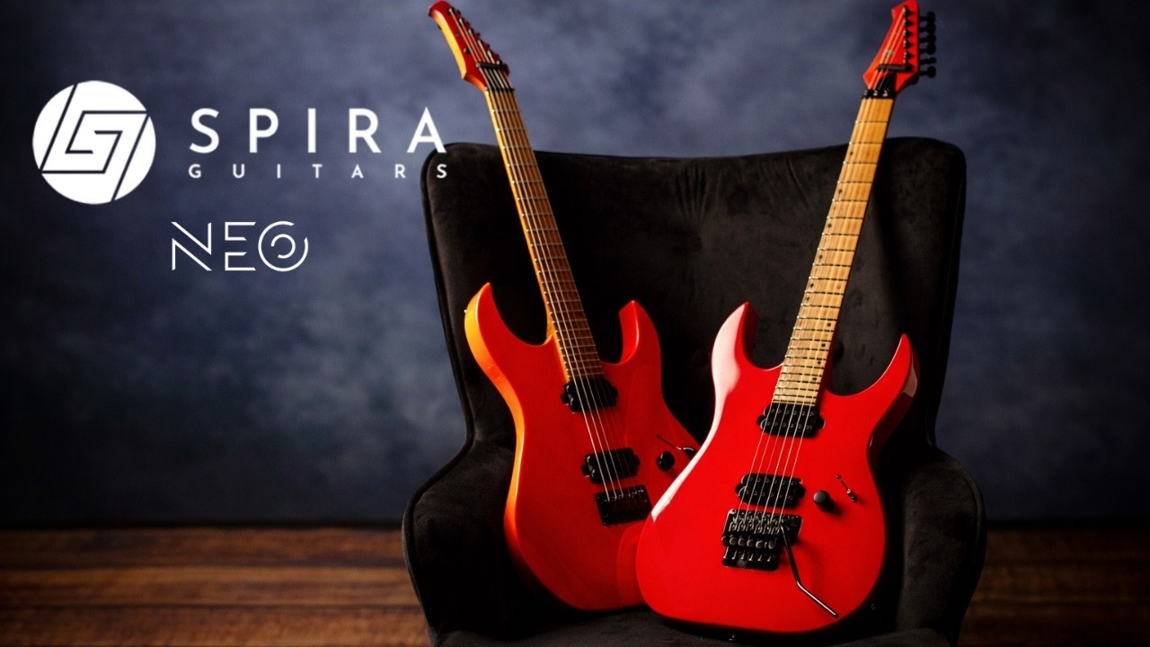 Spira Neo signature guitars - Heavy Metal Solo demonstration