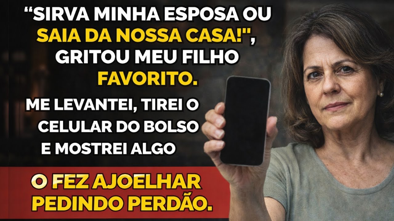 SIRVA MINHA ESPOSA OU SAIA!
