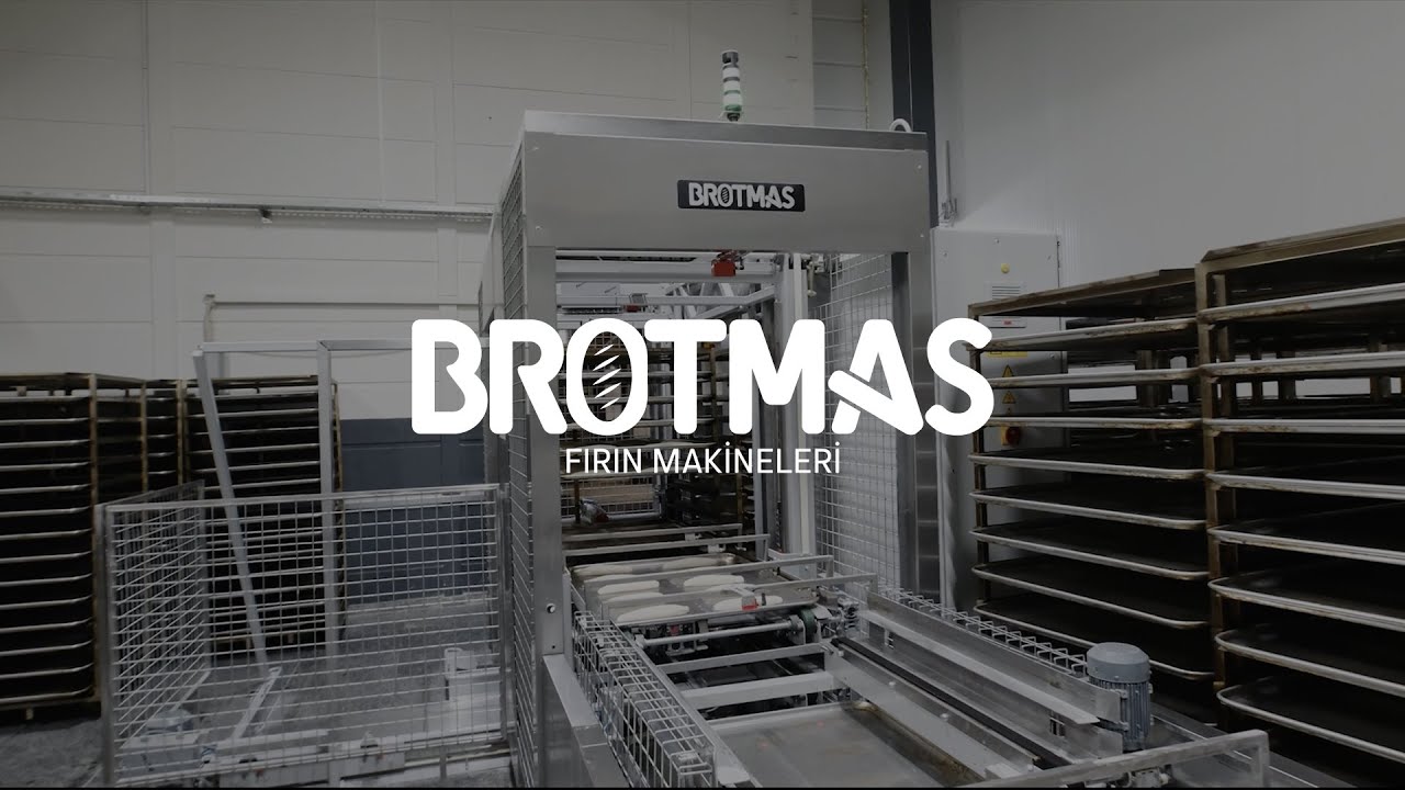 LOTUS TAM OTOMATİK HAMUR İŞLEME DİZME HATTI VE OTOMATİK YÜKLEME ROBOTU ADANA ARAPOĞLU EKMEKFABRİKASI