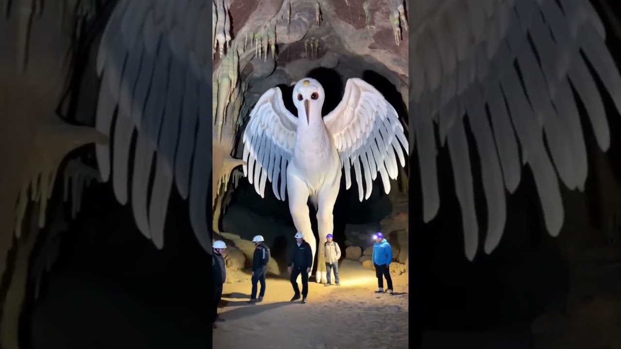 Monster in Cave - AI GENERATED VIDEO