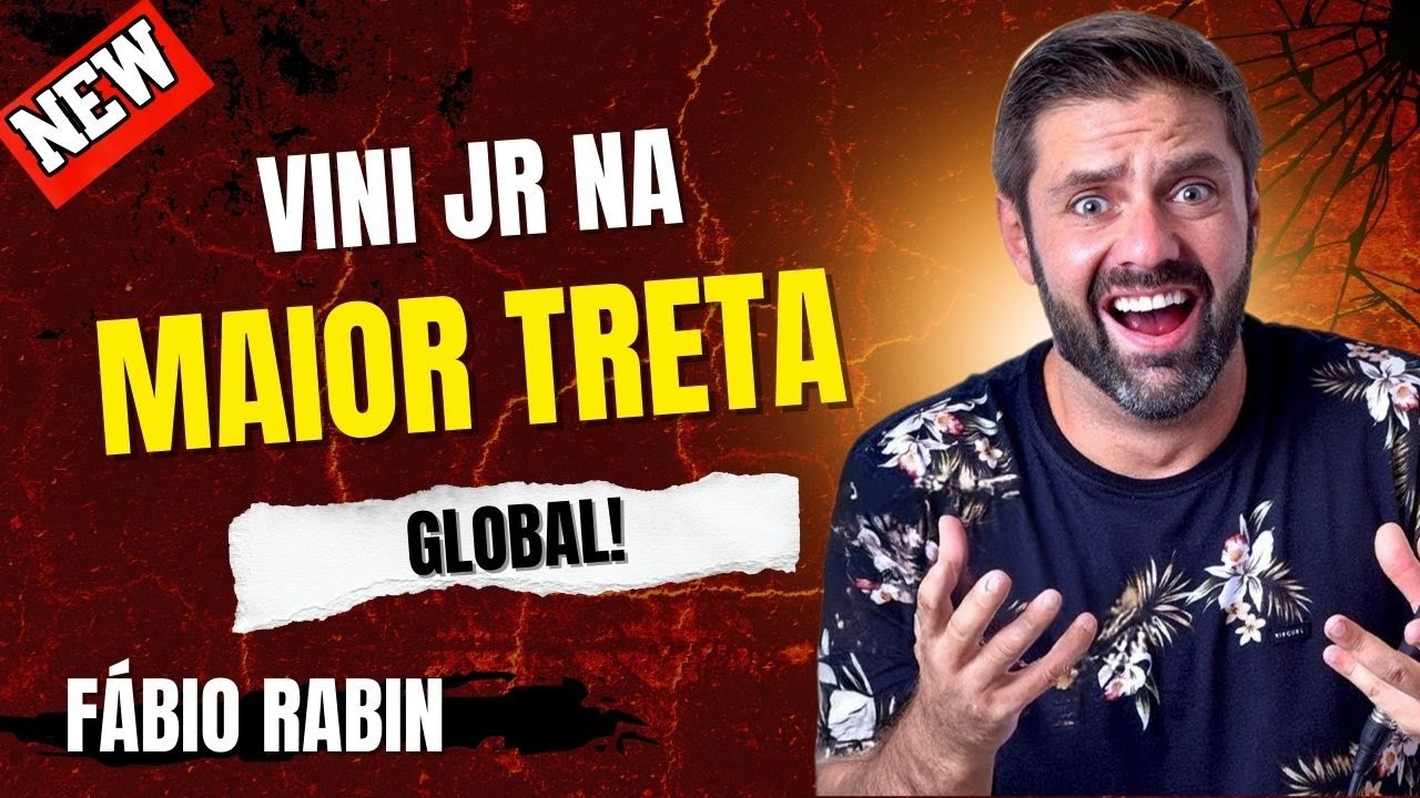 VINI JR SE ENVOLVE EM TRETA INTERNACIONAL E O BRASIL ENTRA EM DELÍRIO – FÁBIO RABIN COMÉDIA STAND UP