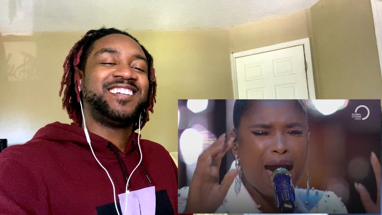 Singer reacts to Jennifer Hudson performs Hallelujah | Global Citizen Prize 2019