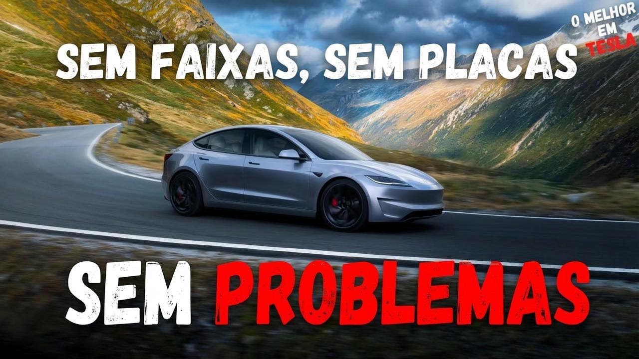 Testei o Tesla FSD na Dinamarca – Acertou Tudo (Quase)! Uma Gafe Engraçada