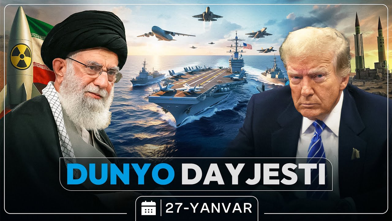Amerika Eronga hujum qiladimi? Hindistonda xavfli virus tarqalmoqda, Meksikada terakt sodir bo‘ldi.