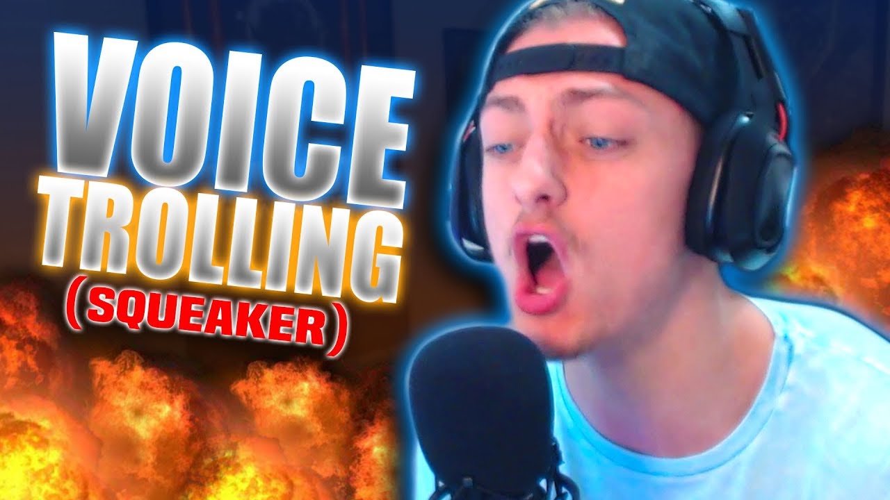 Voice Changer SQUEAKER Annoys Internet Tough Guys!