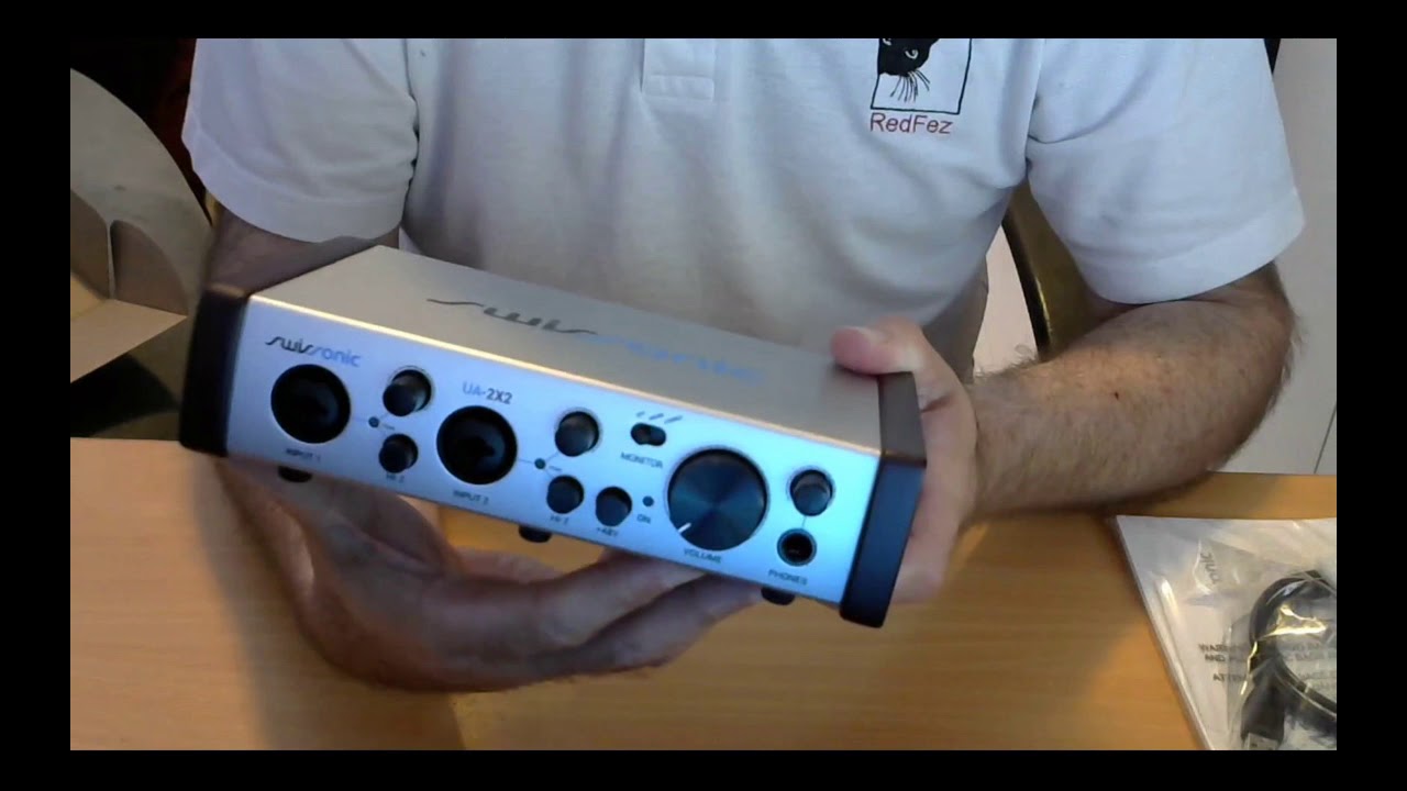 Review and unboxing - Swissonic UA 2x2 audio interface
