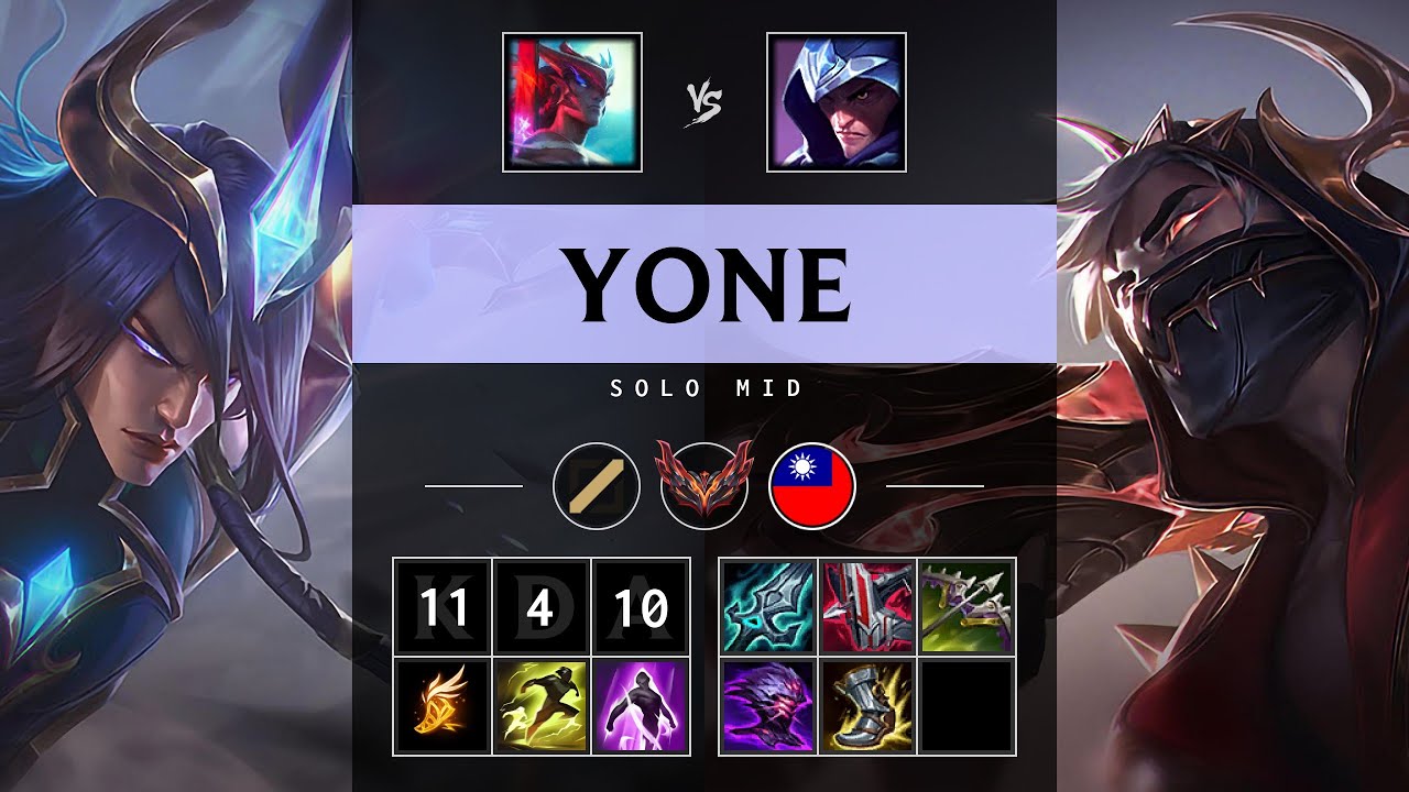 Yone Mid vs Talon - TW Grandmaster Patch 25.18