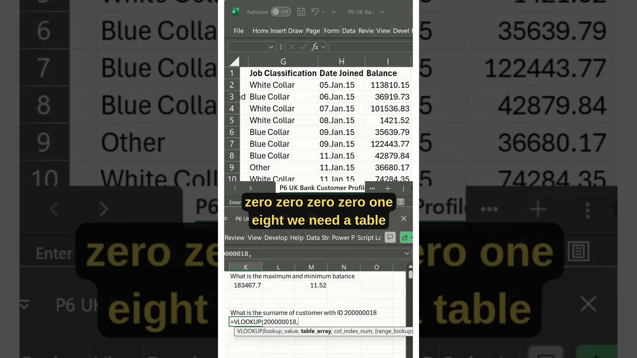 How to use VLOOKUP in Excel 